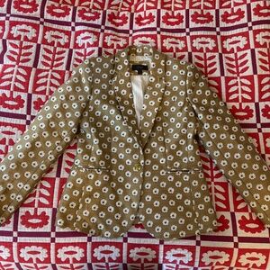J. Crew Campbell Scattered Daisy Blazer size 6